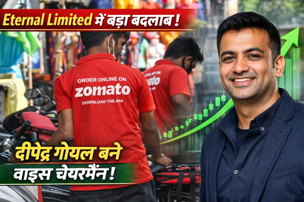 बाजार बंद होने के बाद Eternal Limited का बड़ा ऐलान