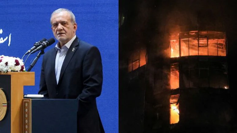 ईरान के राष्ट्रपति ने हमलों के लिए पड़ोसियों से "माफ़ी" मांगी, लेकिन एक शर्त के साथ।